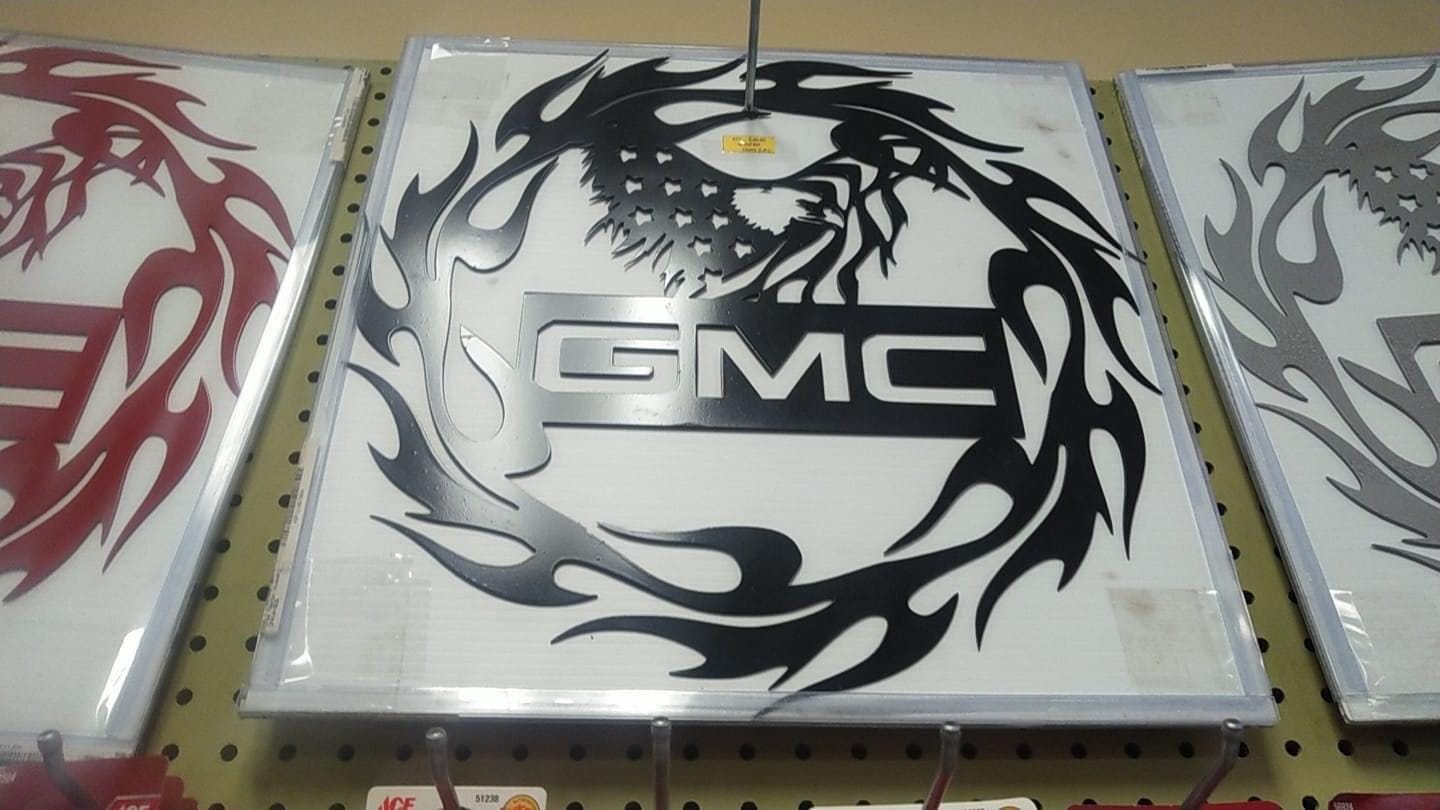 GMC Metal Sign