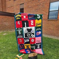 Custom T-Shirt Memory Quilt